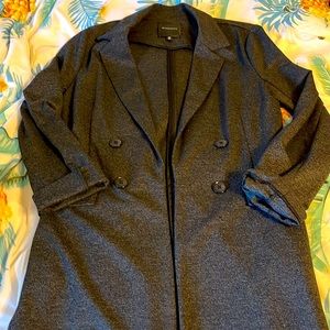 Tunic style blazer